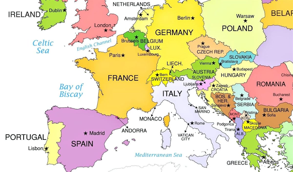 Vaticano, italia mappa