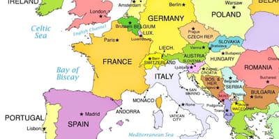 Vaticano, italia mappa